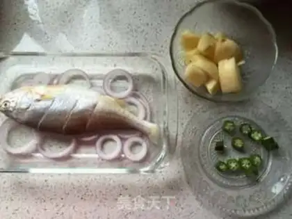 Make Roller roasted yellow fish step 5