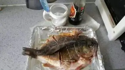 Make Favorite roasted fish step 1