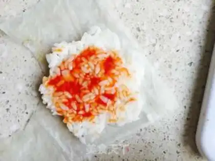 Make Pizzie rice pizza step 1