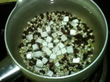 Make The rice and red beans step 3