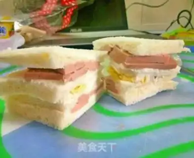 Make Homemade yogurt sandwich step 4