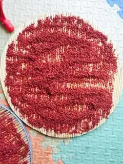 Make Strawberry rice step 0