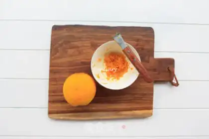 Make Orange chili cake step 1