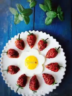 Make Strawberry rice step 8