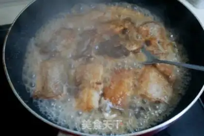 Make A salsa sauce with fish step 5