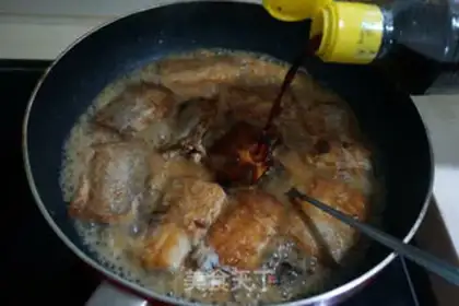 Make A salsa sauce with fish step 6