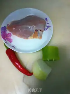 Make A chicken string step 0
