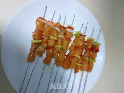 Make A chicken string step 2