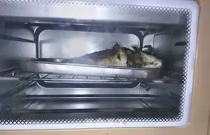 Make Pyramid roasted fish step 3