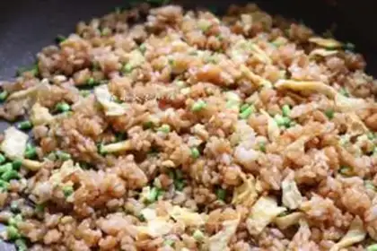 Make Soy sauce and rice step 14