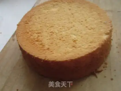 Make Rose cream cake step 5