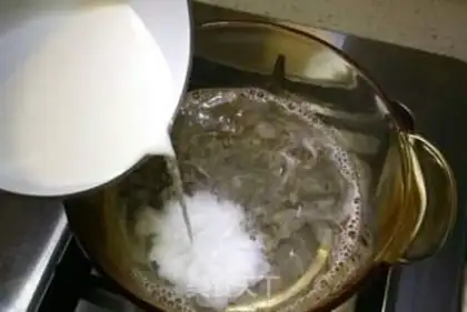 Make Cinnamon almond tofu step 11