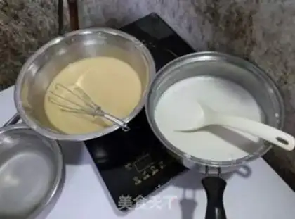 Make Coconut lasagna step 1