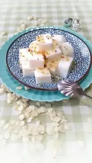 Make Cinnamon almond tofu step 18