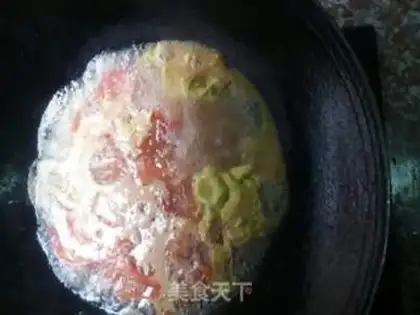 Make Tomato egg soup step 5
