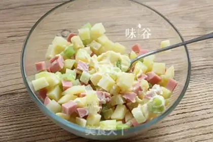 Make Shilling potato salad step 4