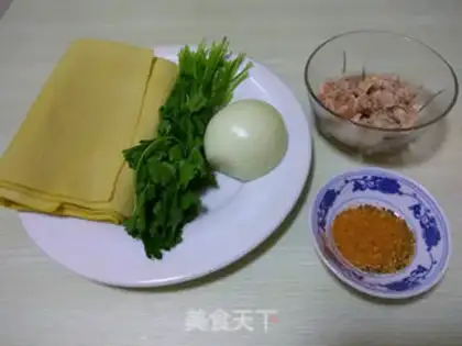 Make Favorite dry tofu rolls step 0