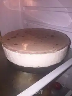 Make Cherry blueberry yogurt cake step 12