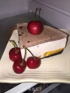 Make Cherry blueberry yogurt cake step 15
