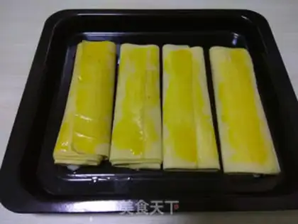 Make Favorite dry tofu rolls step 6