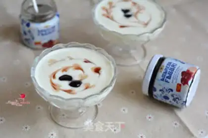 Make Cherry butter yogurt step 9