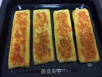 Make Favorite dry tofu rolls step 8