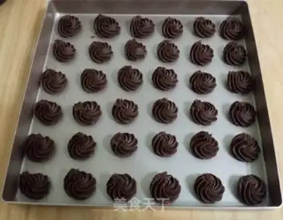 Make Milky cocoa cookies step 6