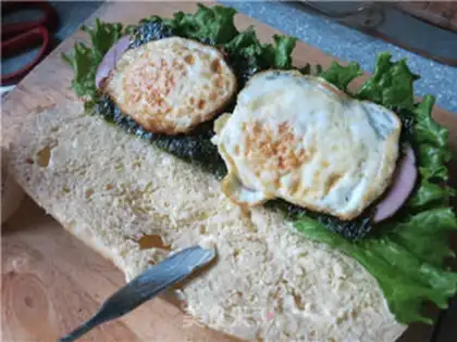 Make A submarine burger step 27