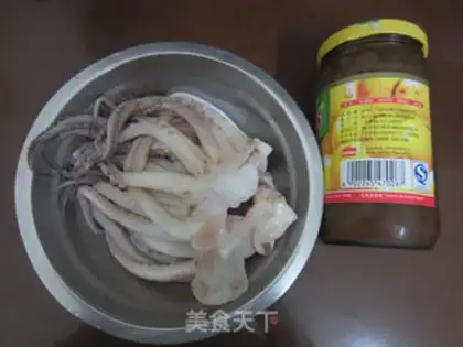 Make Soy squid shavings step 0