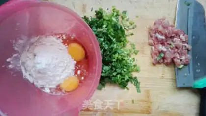 Make Spinach egg pancakes step 0