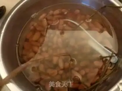 Make Red-tree palm and salted meat step 2
