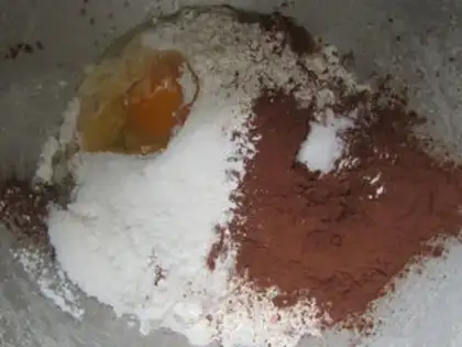 Make Red-tree palm and salted meat step 7