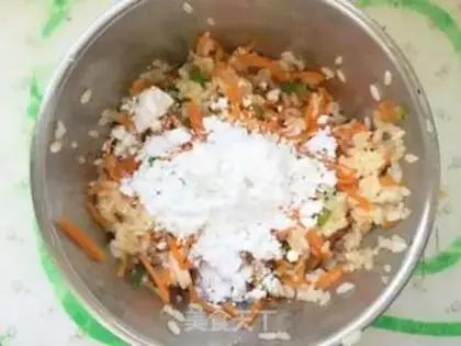 Make Rice carrots step 2