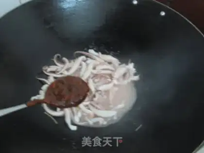 Make Soy squid shavings step 5