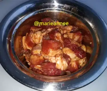 Make Salt meat step 4