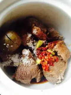 Make Beef halogen step 3