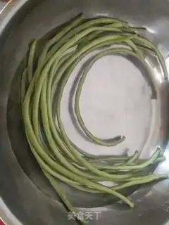 Make The bean garter step 1