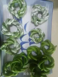 Make The bean garter step 2