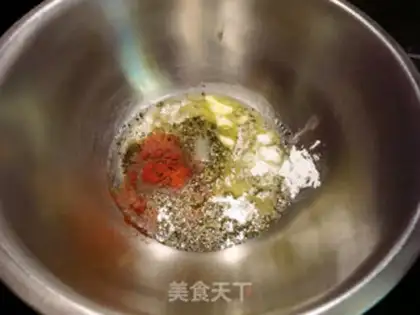 Make Vanilla-fruit chicken step 1