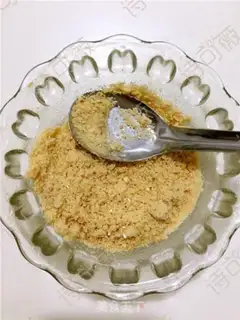 Make Bean sesame pancakes step 4