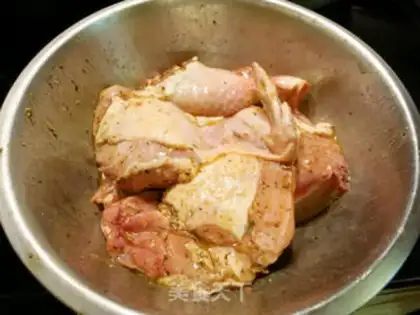 Make Vanilla-fruit chicken step 3