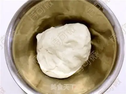 Make Bean sesame pancakes step 5