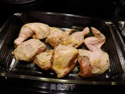 Make Vanilla-fruit chicken step 4