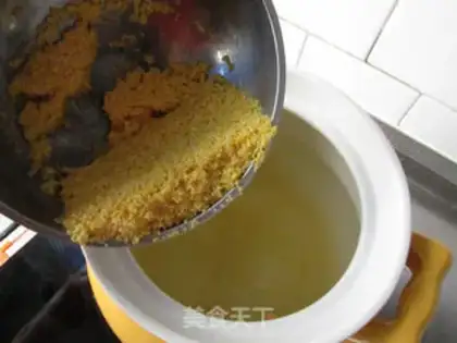 Make The rice porridge step 1
