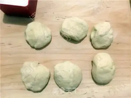 Make Bean sesame pancakes step 7