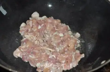 Make Take the chicken leg and the egg yellow step 4
