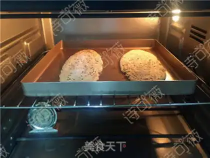 Make Bean sesame pancakes step 11
