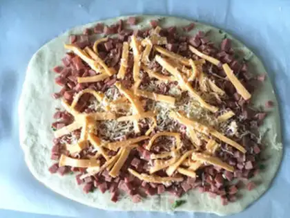 Make Italian sausage bread step 9