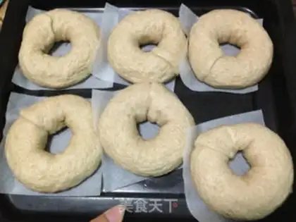 Make Black wheat bagels step 10