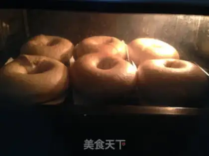 Make Black wheat bagels step 11